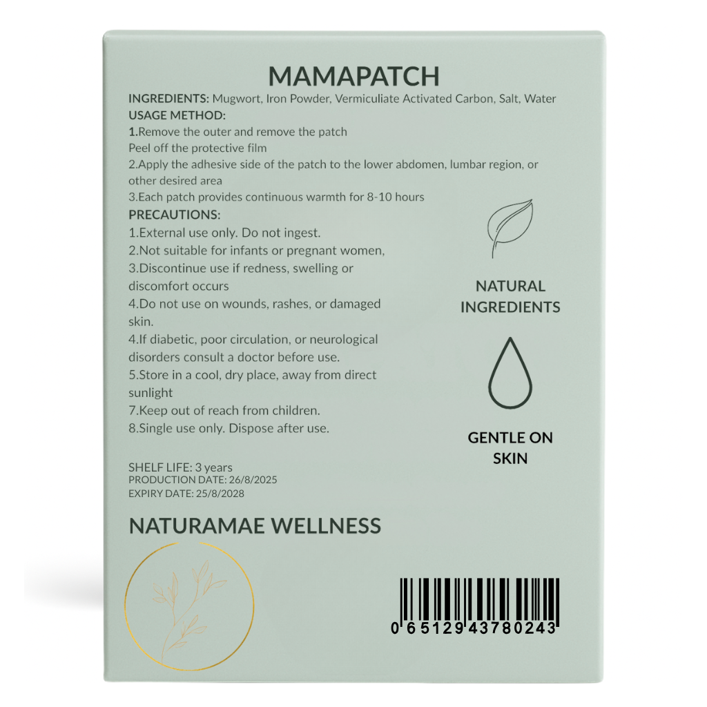 MAMA PATCH - Postpartum Hormone Balance & Recovery | NaturaMae Wellness