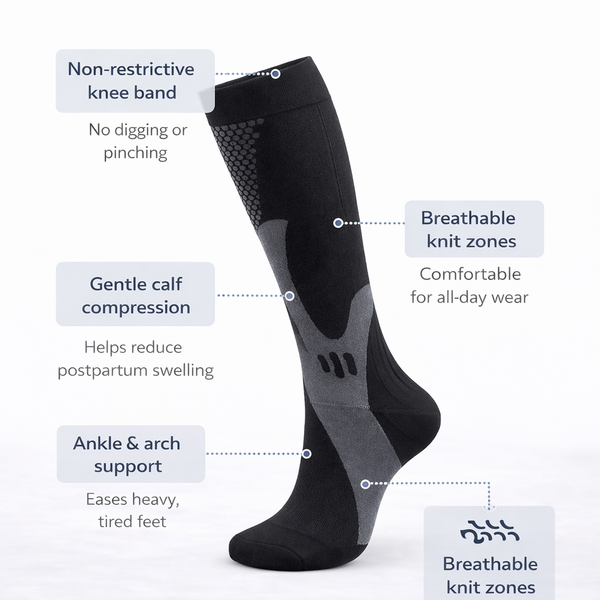 NaturaMae Restore Compression Socks