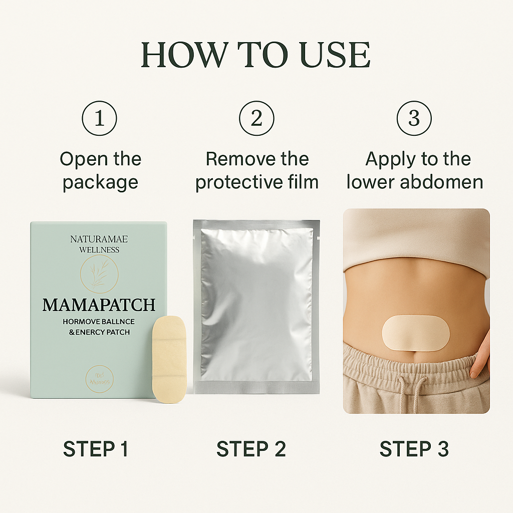 MAMA PATCH - Postpartum Hormone Balance & Recovery | NaturaMae Wellness